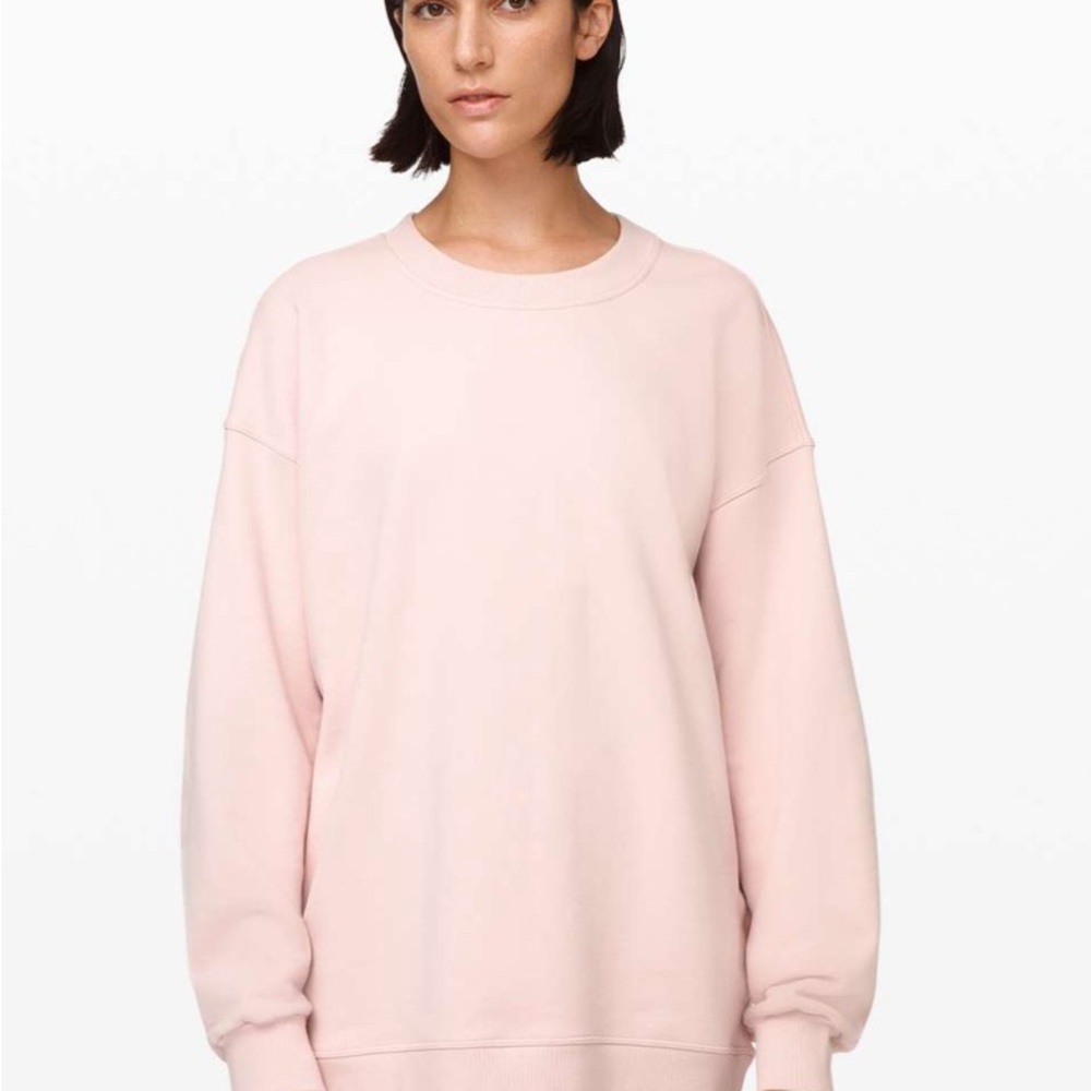 Pink bliss perfectly oversized crew size 10